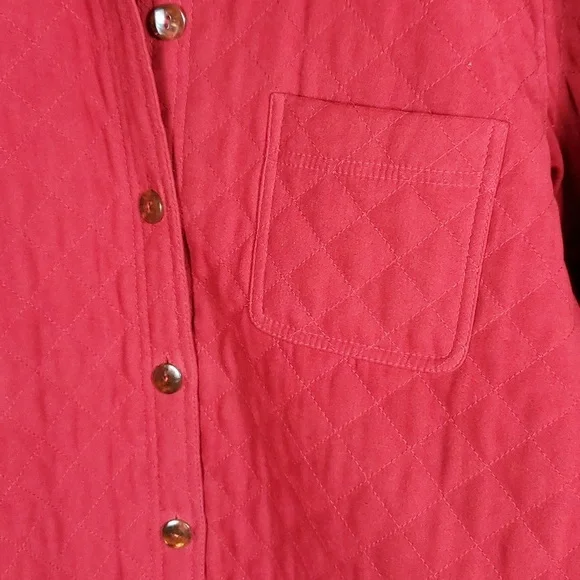 Talbots quilted jacket medium - Picture 2 of 5